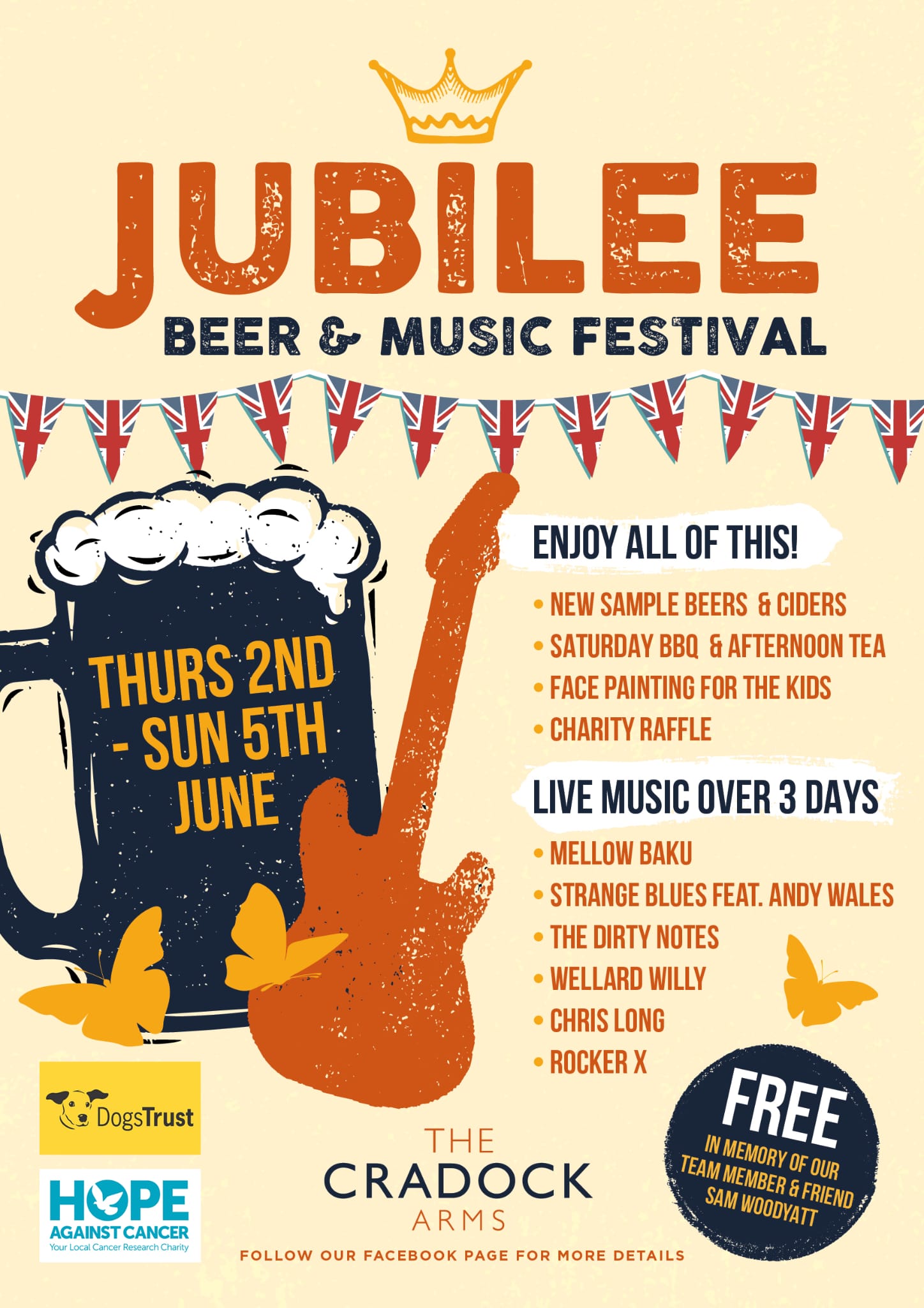 Cradock Arms - Platinum Jubilee Beer Festival