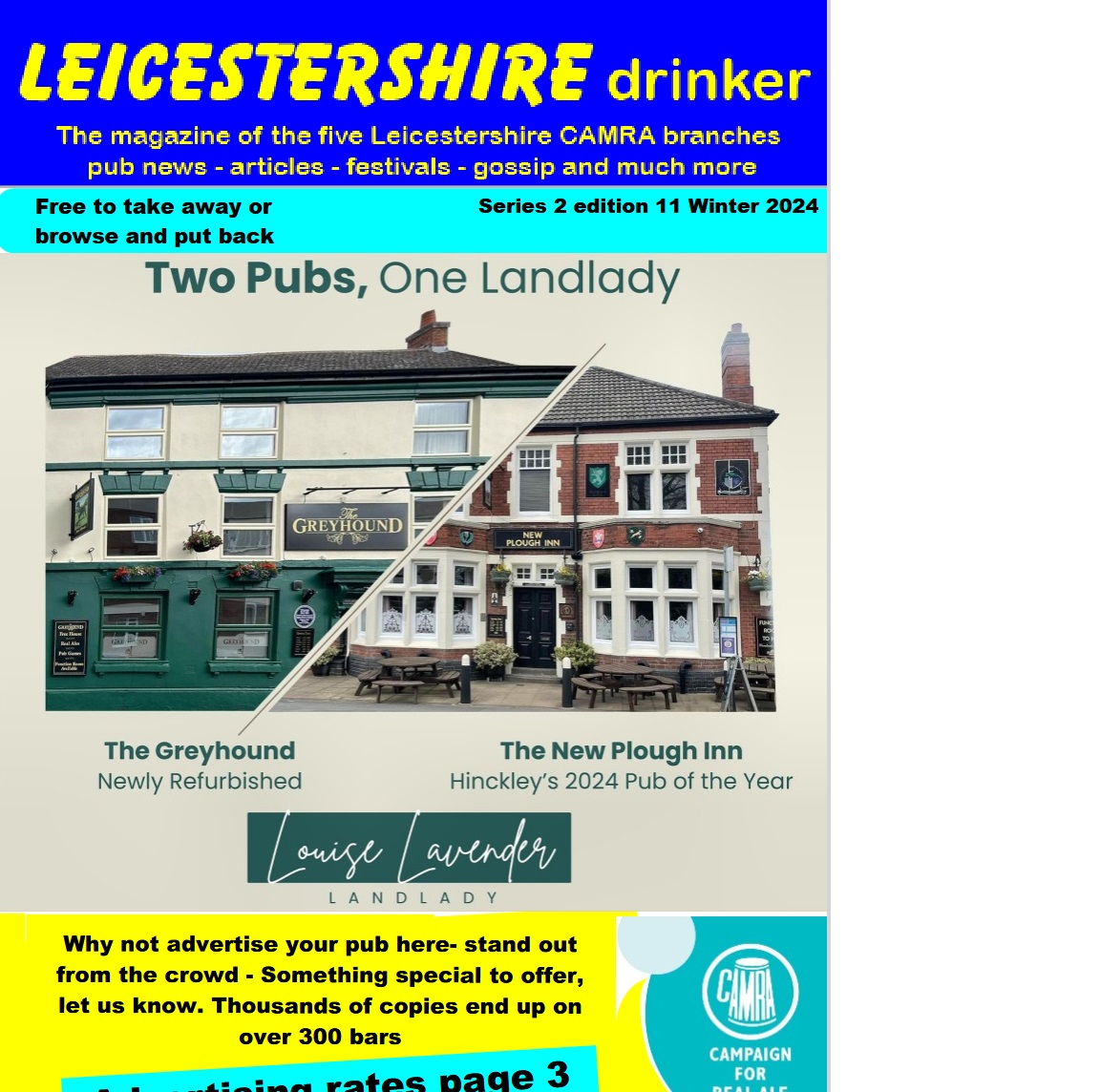 Winter 2024 Leicestershire Drinker